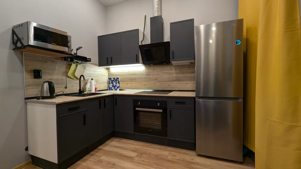 Просторная квартира - студия в стиле Лофт