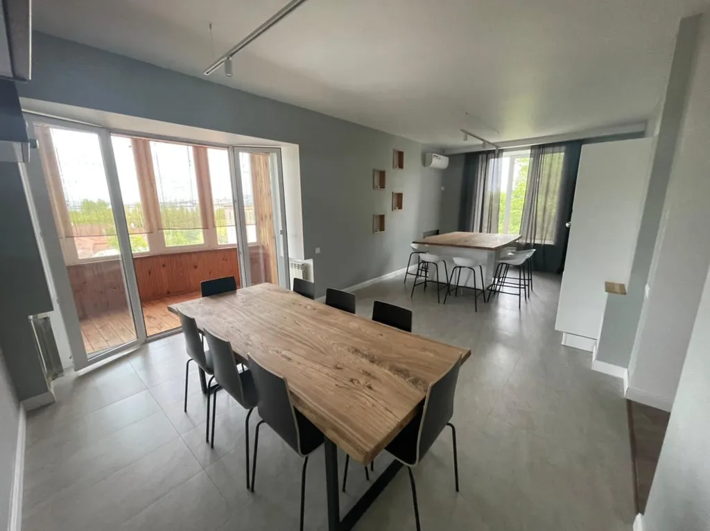 Двухуровневая квартира с панорамным видом на Казанский Кремль