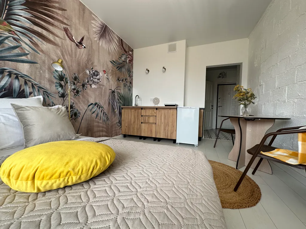 Уютная новая видовая студия в ЖК Гармония Моря недалеко от моря