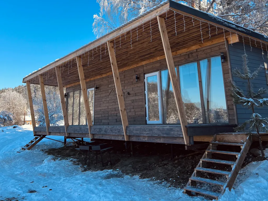 Гостевой дом У Беспаловых с видом на реку Бия