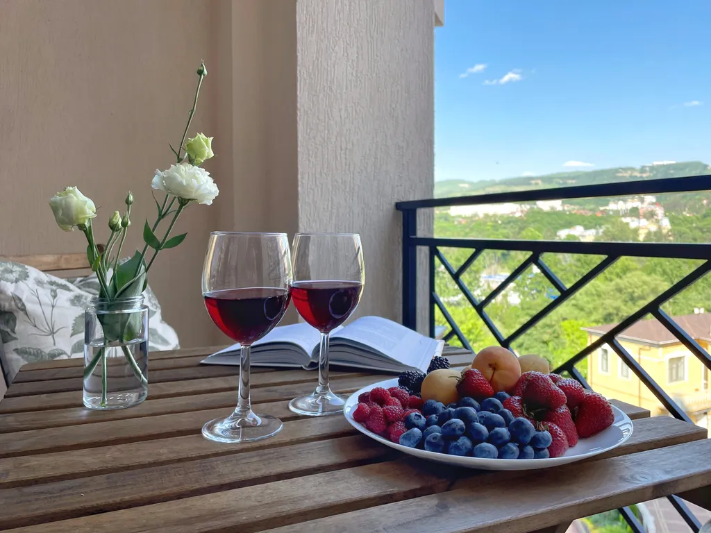 Апартаменты с видом на горы