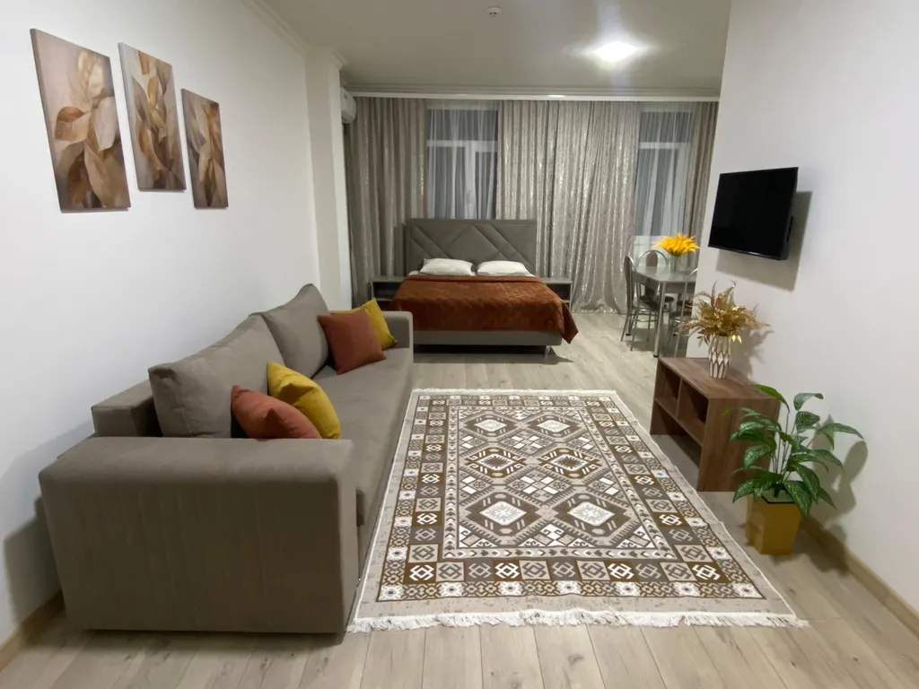 Квартира Студия 4-местный Люкс недалеко от центра Грозного — аренда посуточно в Грозный