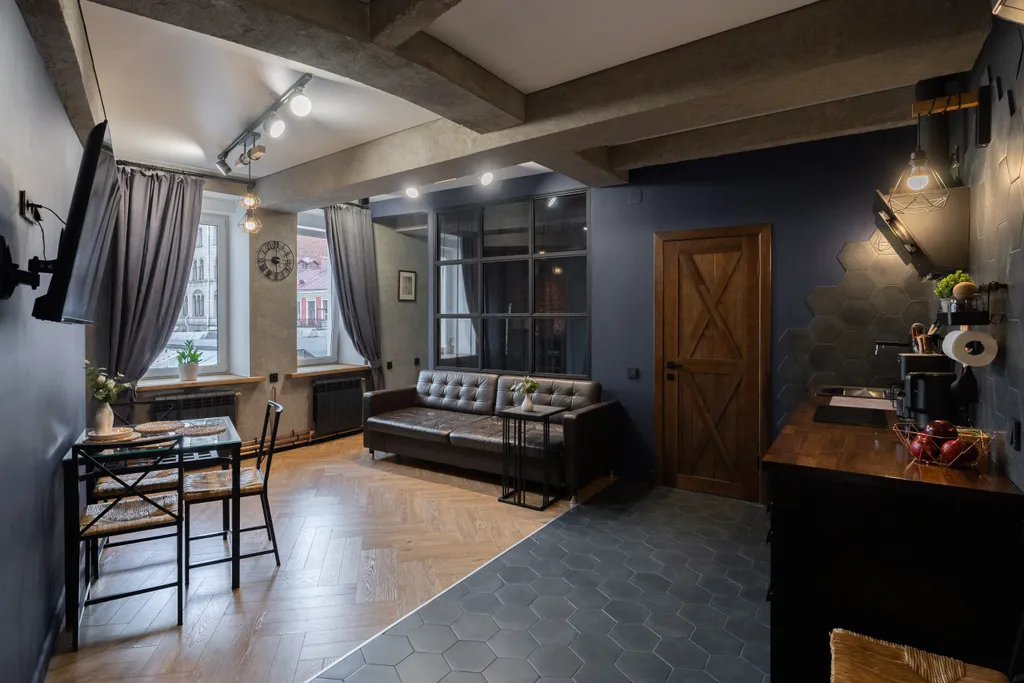 Апартаменты лофт Jail Apart с красивым видом