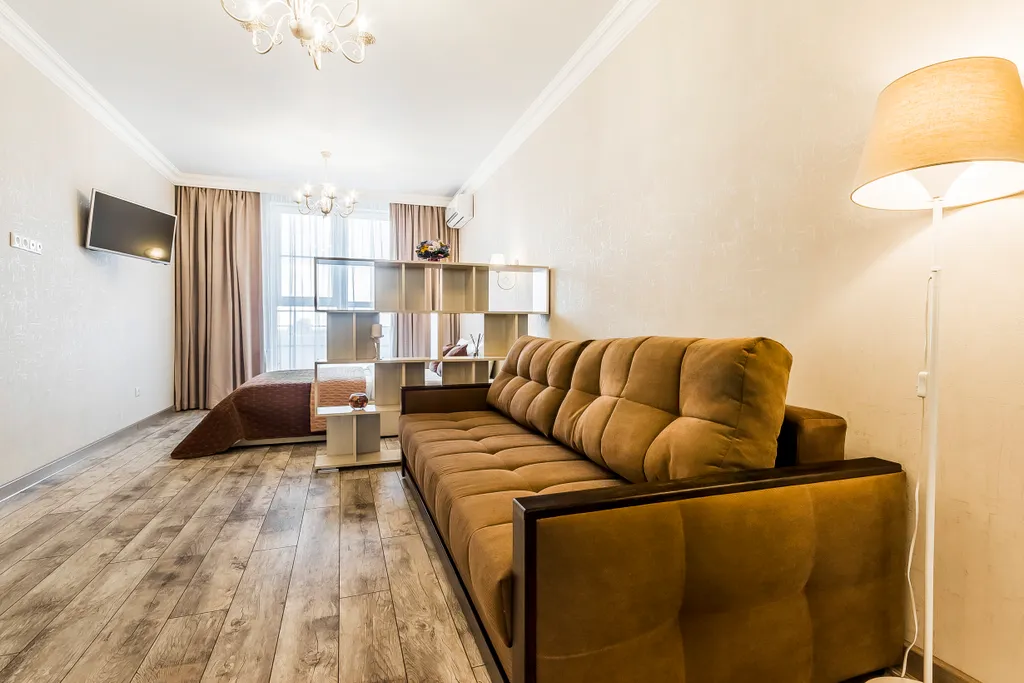 Квартира Квартира Стильный апартамент с балкончиком в центре Краснодара — Краснодар