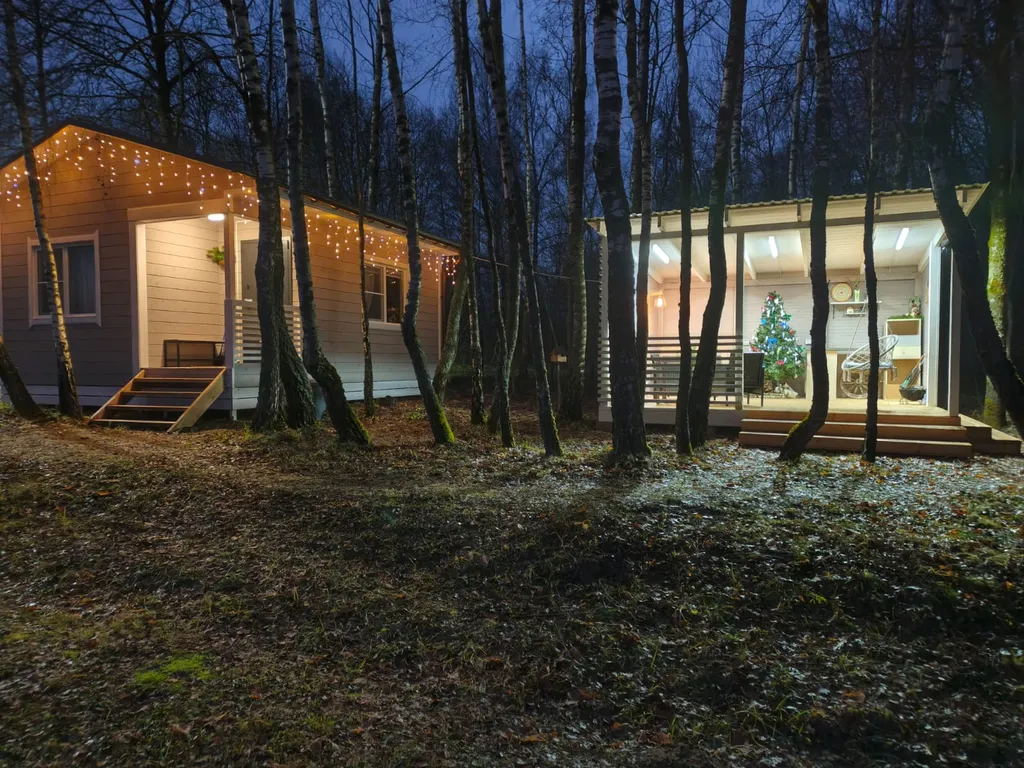 Дом с баней в национальном парке Угра