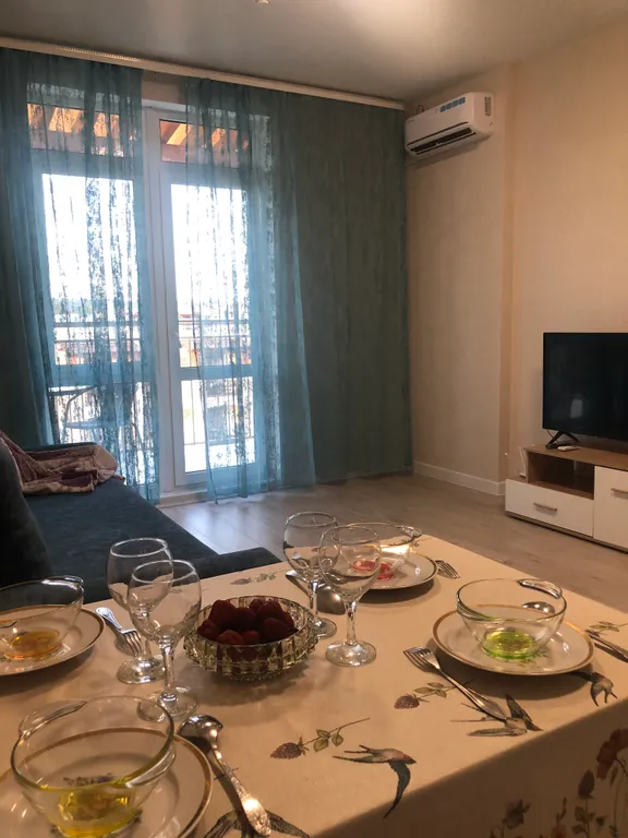 Уютная двушка с видом на горы