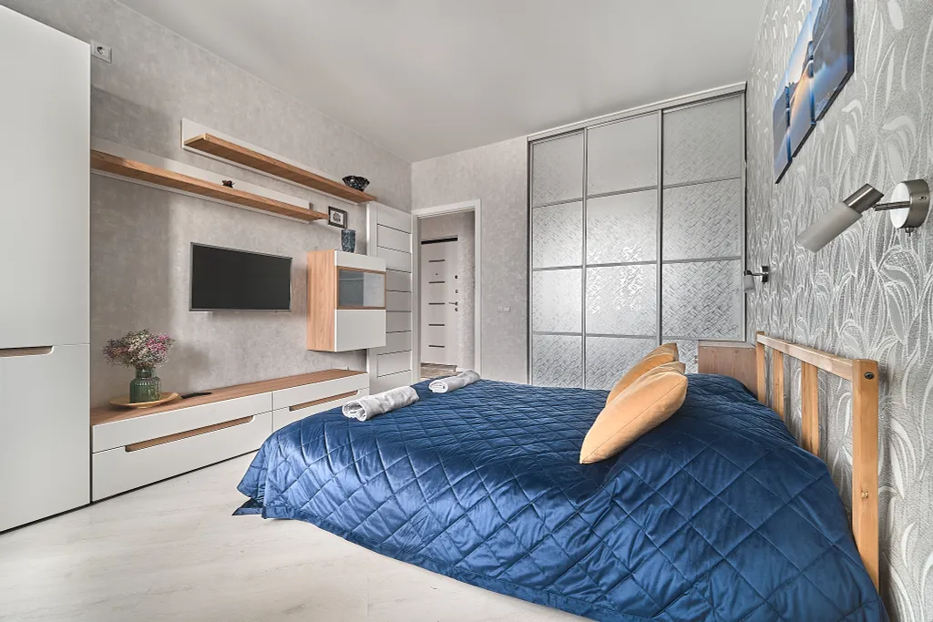 Современная квартира с удобствами и посудомоечной машиной