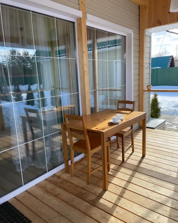 Уютный дом с баней