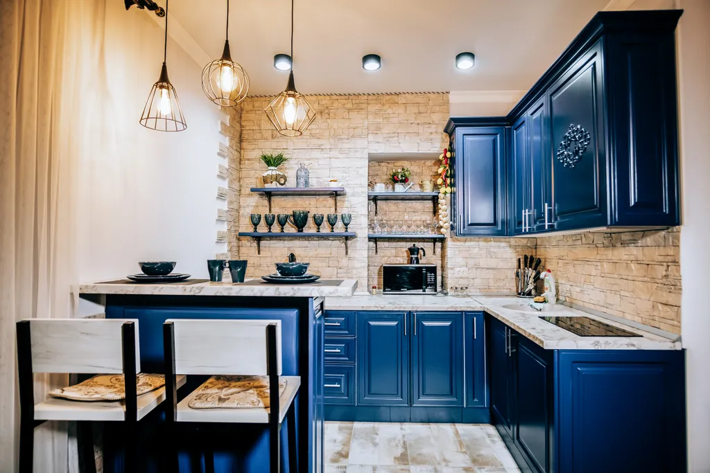 Апартаменты SkiDombay у ручья с видом на горы