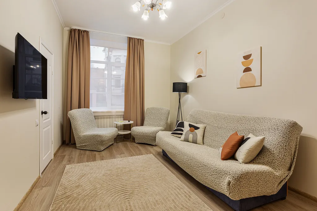 Двухкомнатные апартаменты в историческом центре