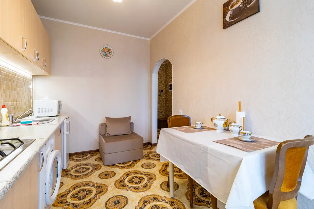 Солнечная квартира с видом на лес