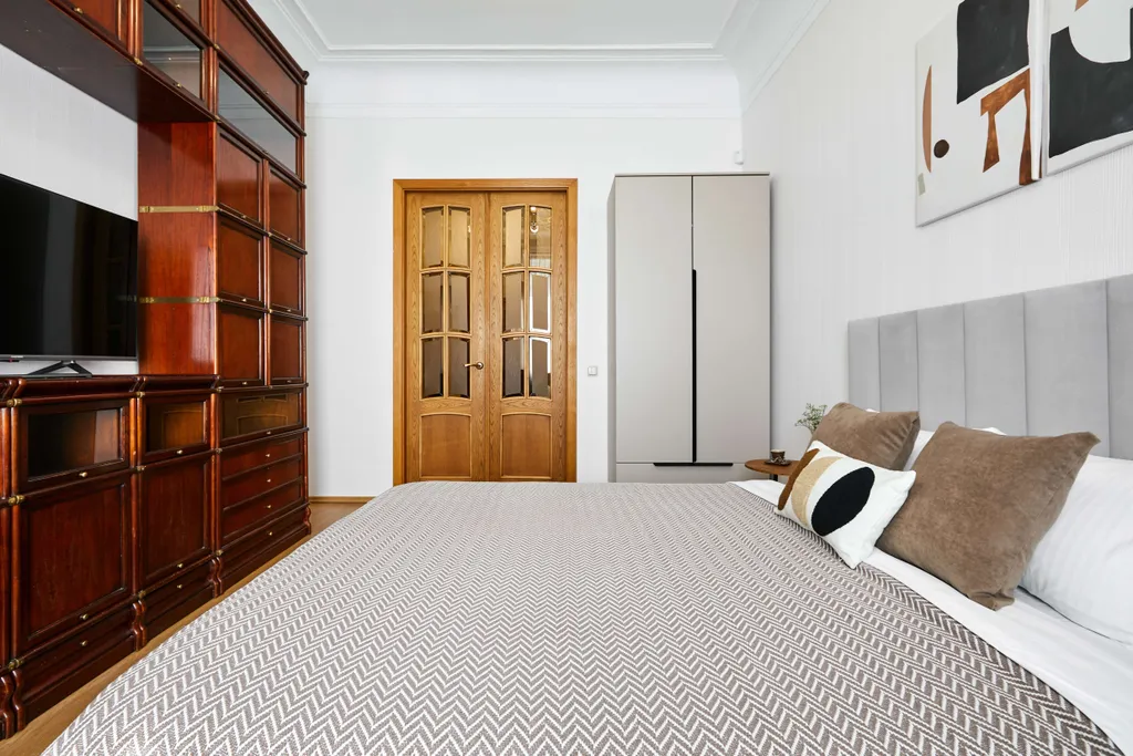 Большая видовая четырёшка с камином