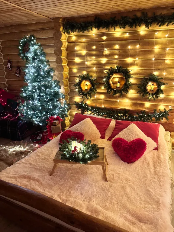 Номер с видом на горы атмосфера