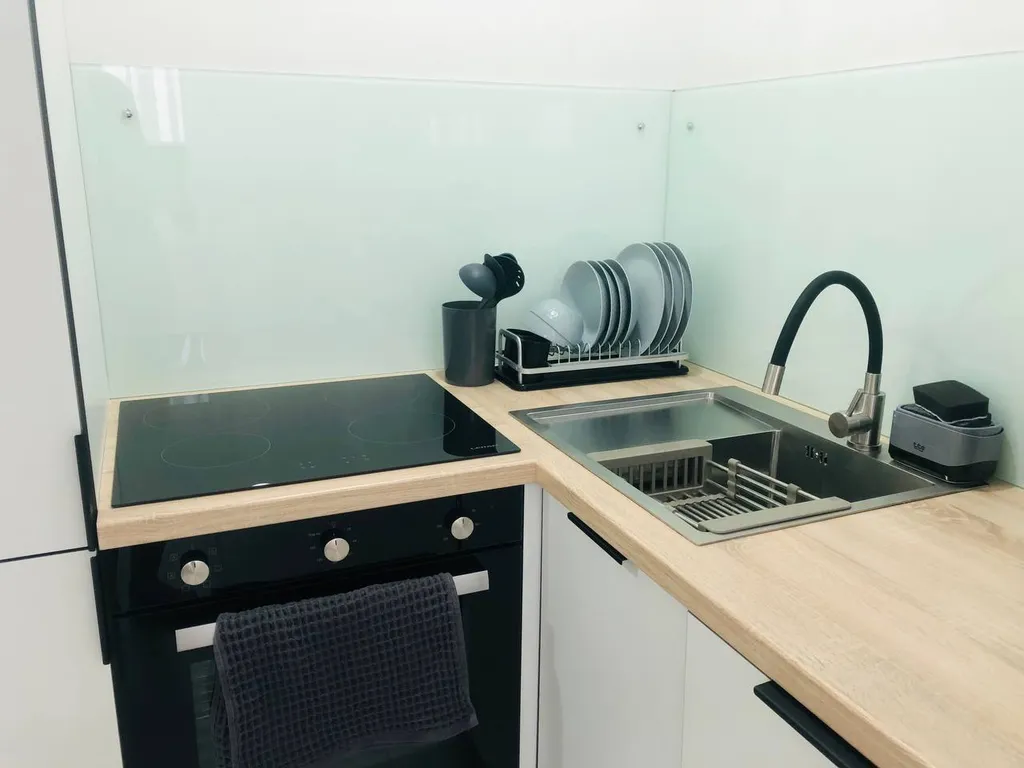 Стильная квартира в центре города с панорамным видом