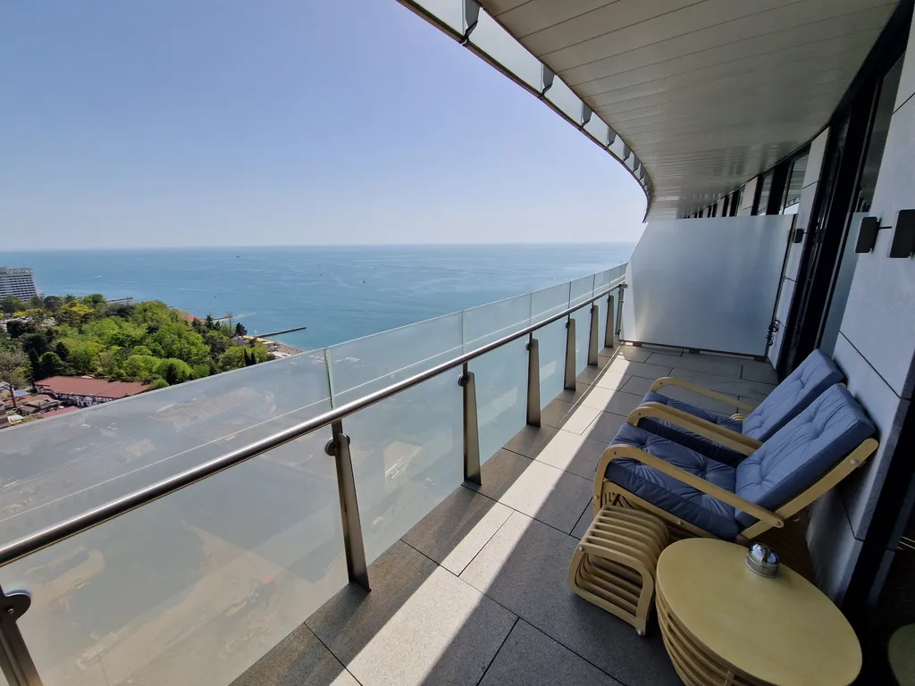 Квартира Апартаменты 3-к. Апартаменты karat с видом на море — аренда посуточно в Сочи