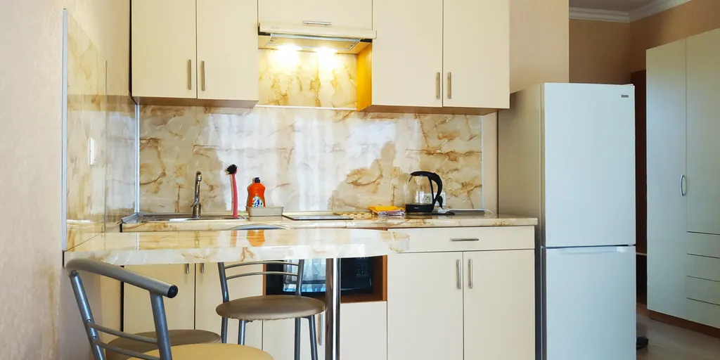 Студия в 600 метрах от моря