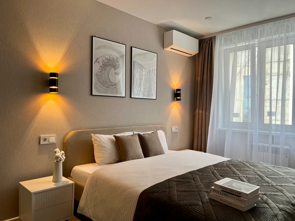 Уютная квартира в элитном доме рядом с ледовым дворцом Уфа -Арена