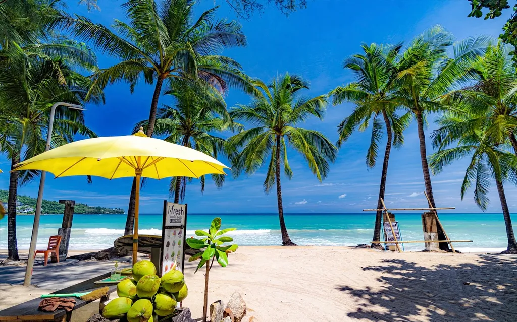 Новая квартира с двумя спальнями и бассейном у моря, пляж Камала