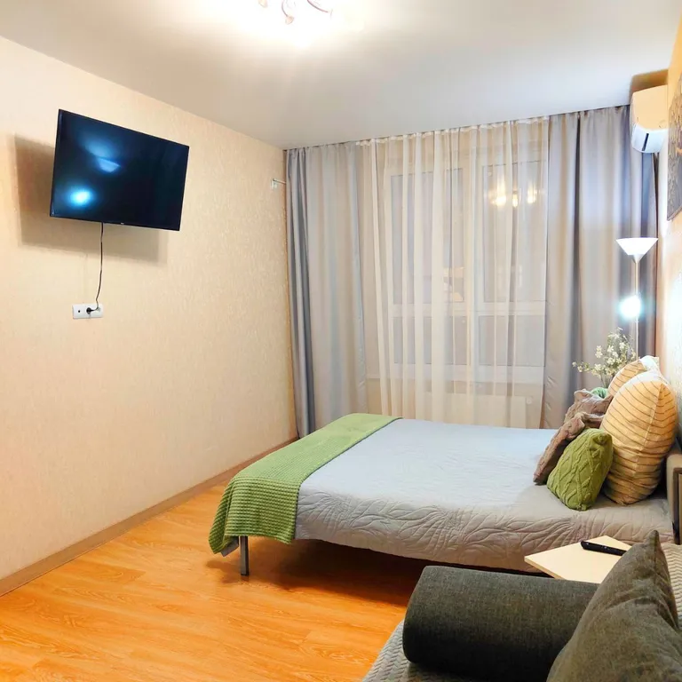 Квартира Уютная 1-к квартира в эко ЖК Белые росы в Динской — Динская