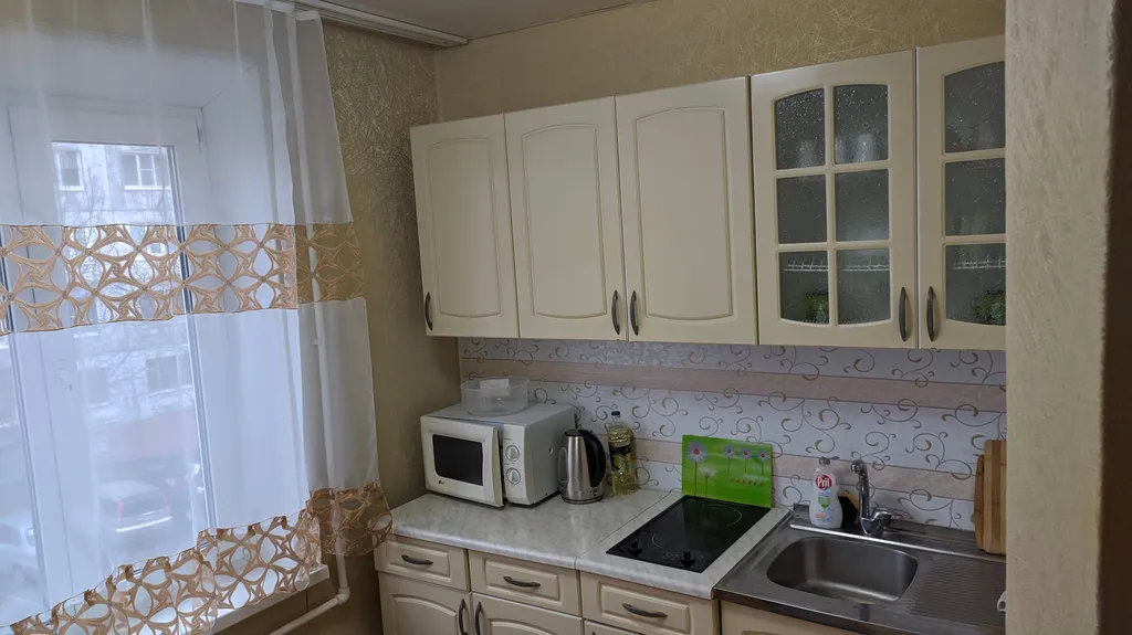 Светлая квартира в спальном районе