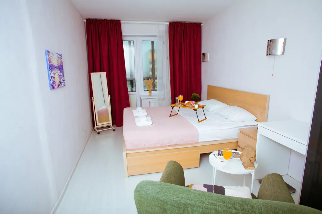 Однокомнатная квартира с роскошным видом на парк