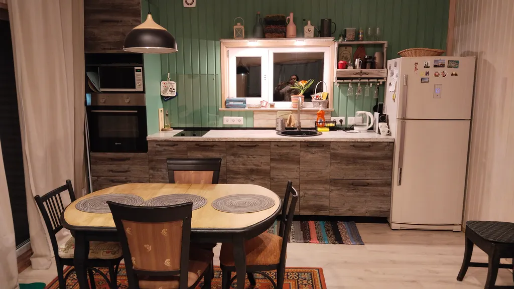 Домик у леса с сауной