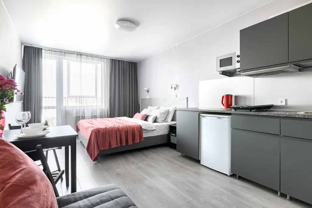 Квартира Квартира Студия с балконом у метро Московские ворота — Санкт-Петербург