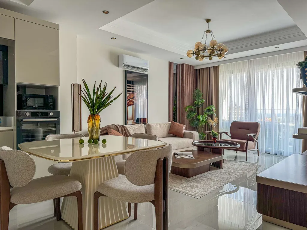 Апартаменты Azura World с видом на море, в комплексе 5 звезд