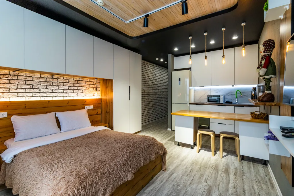 Дизайнерская видовая студия на 26 этаже