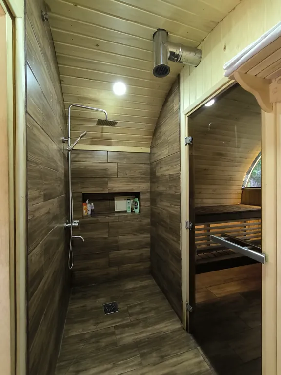 Домик с баней