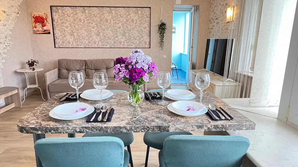 Квартира на набережной с видом на залив