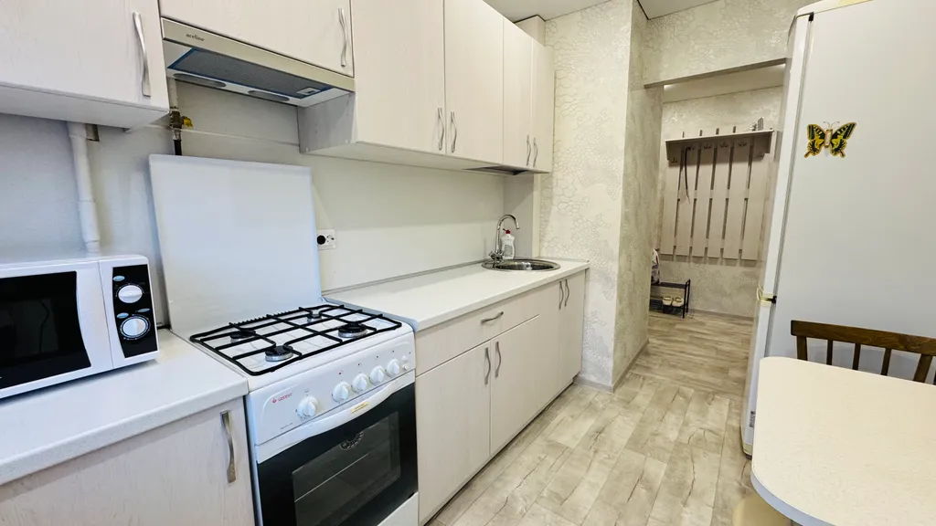 Теплая двухкомнатная квартира со свежим ремонтом до 5 человек