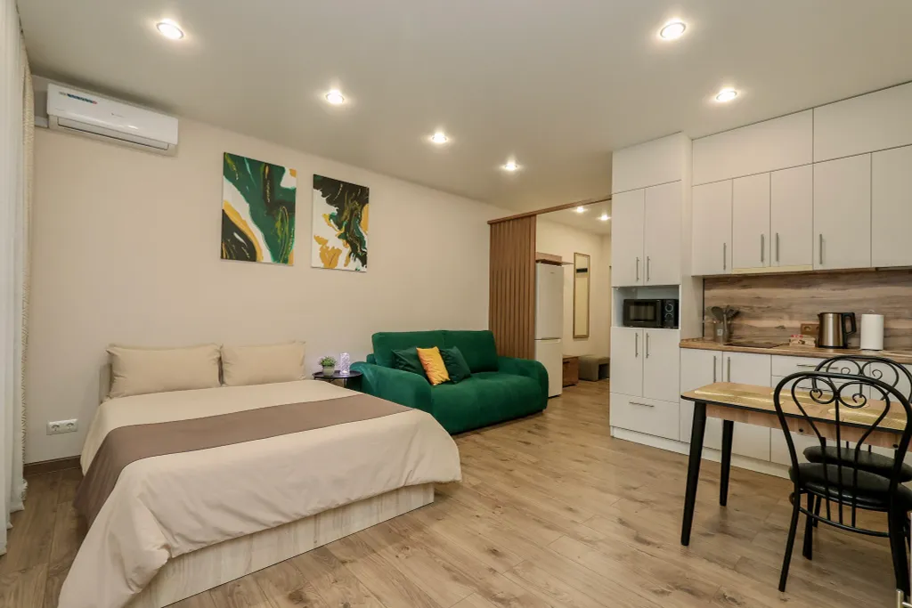 Квартира 4 Угла: Студия в новом  ЖК РИВЬЕРА, вблизи достопримечательностей — аренда посуточно в Ижевск