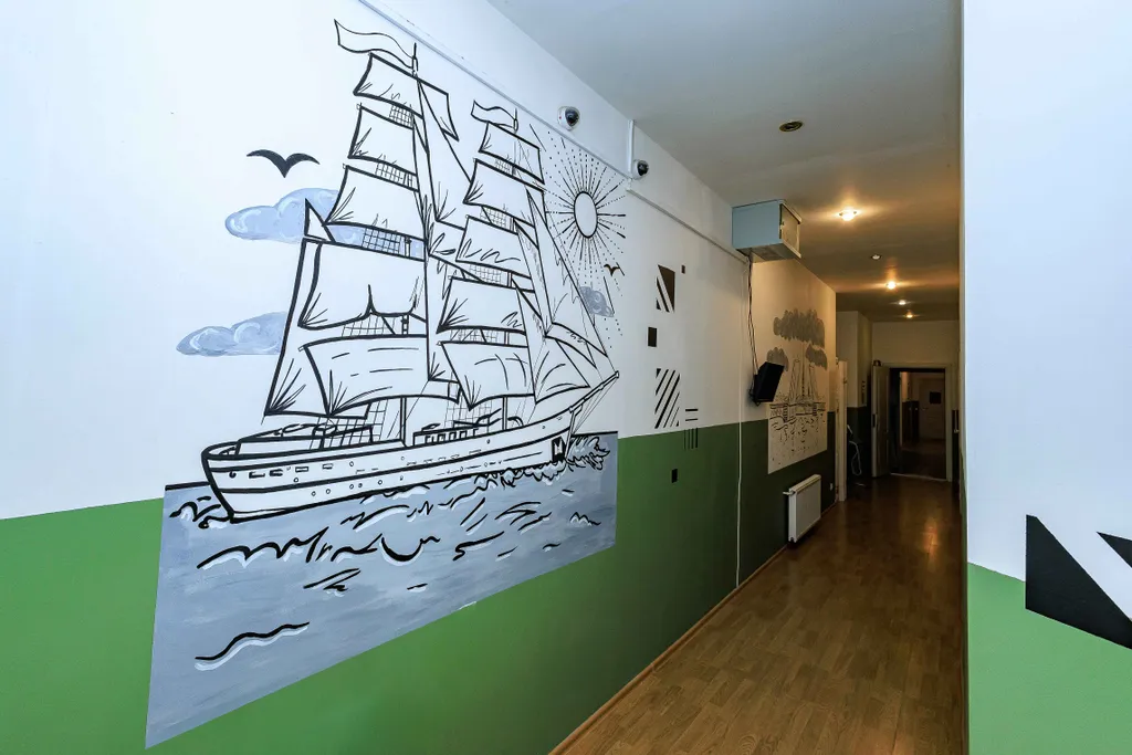 Типичный Питер у Эрмитажа