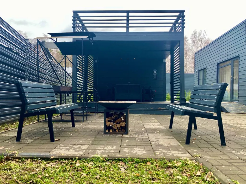 Коттедж Домик с индивидуальной баней на берегу Можайского водохранилища — Можайск