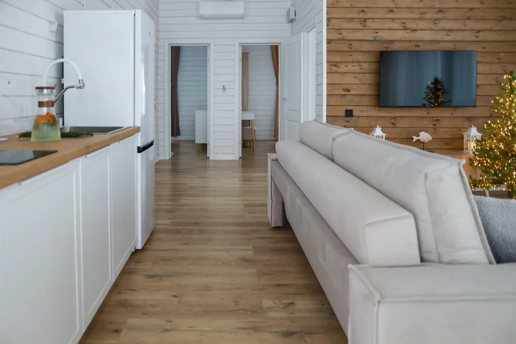 Современный BarnHouse с сауной и чаном у горнолыжного курорта Сорочаны