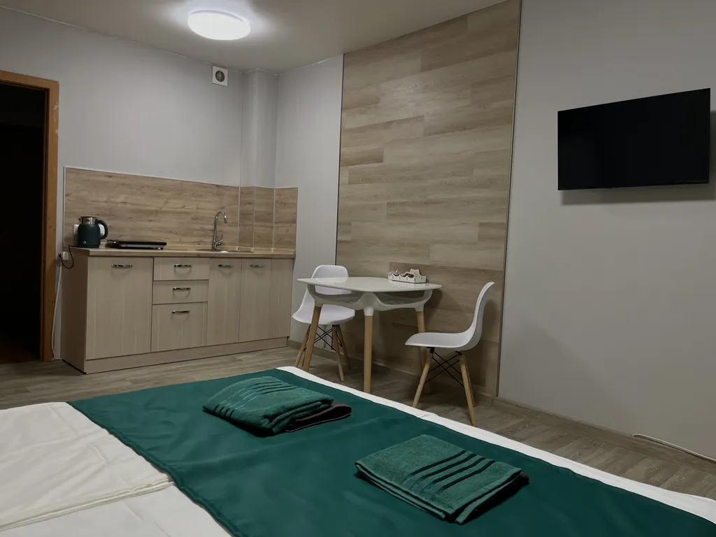 Уютная квартира-студия в микрорайоне Солнечный