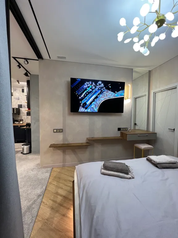 Скромный лофт с нотками поп-арта недалеко от центра