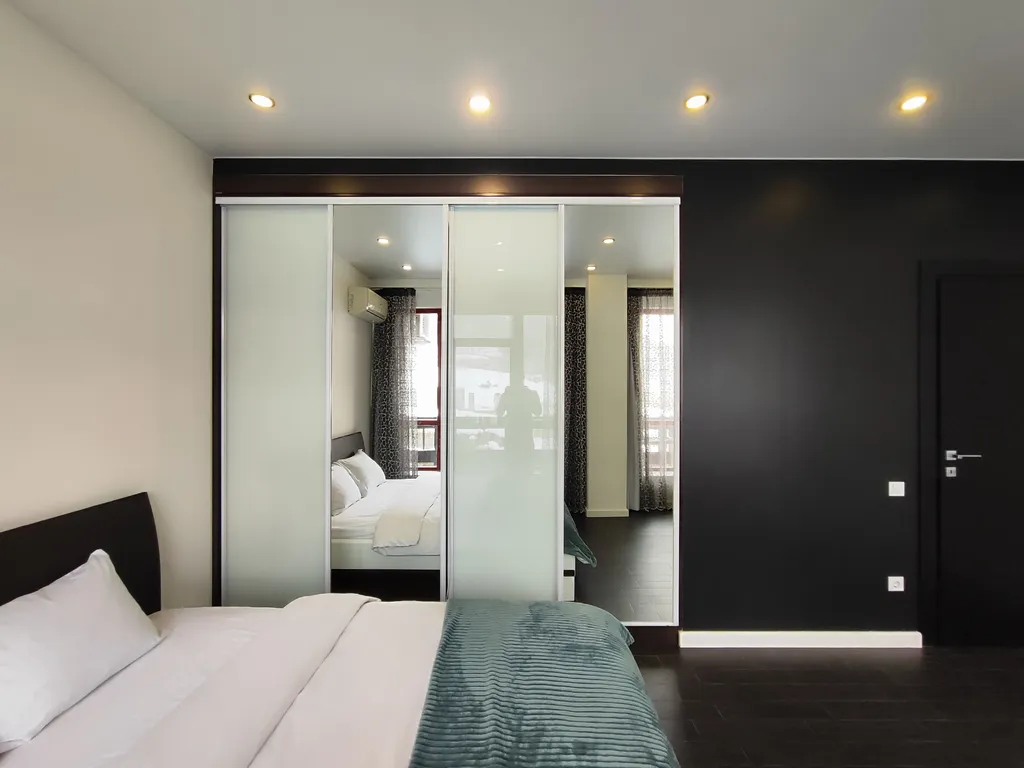 Видовая евродвушка с захватывающим видом на горы