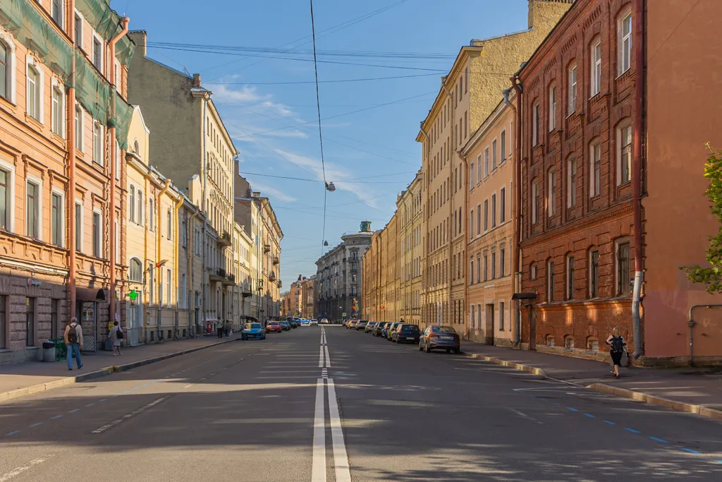 Квартира Уютная квартира с двумя спальнями в центре города — Санкт-Петербург