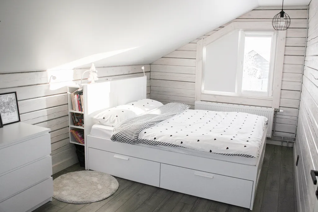 Уютный светлый деревянный домик с сауной и купелью