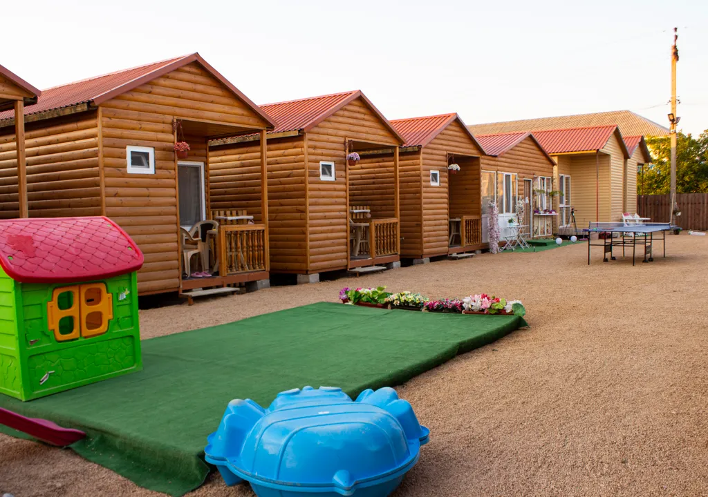 Коттедж Деревянные домики у Черного моря — аренда посуточно в Штормовое