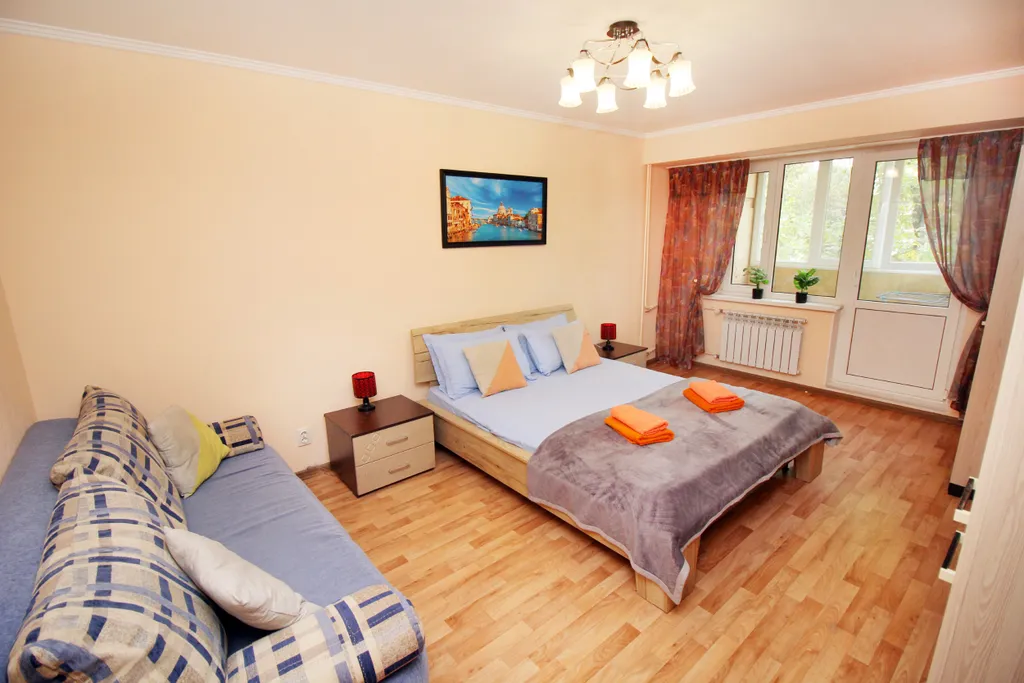 Уютная квартира с ремонтом — аренда посуточно в Алматы