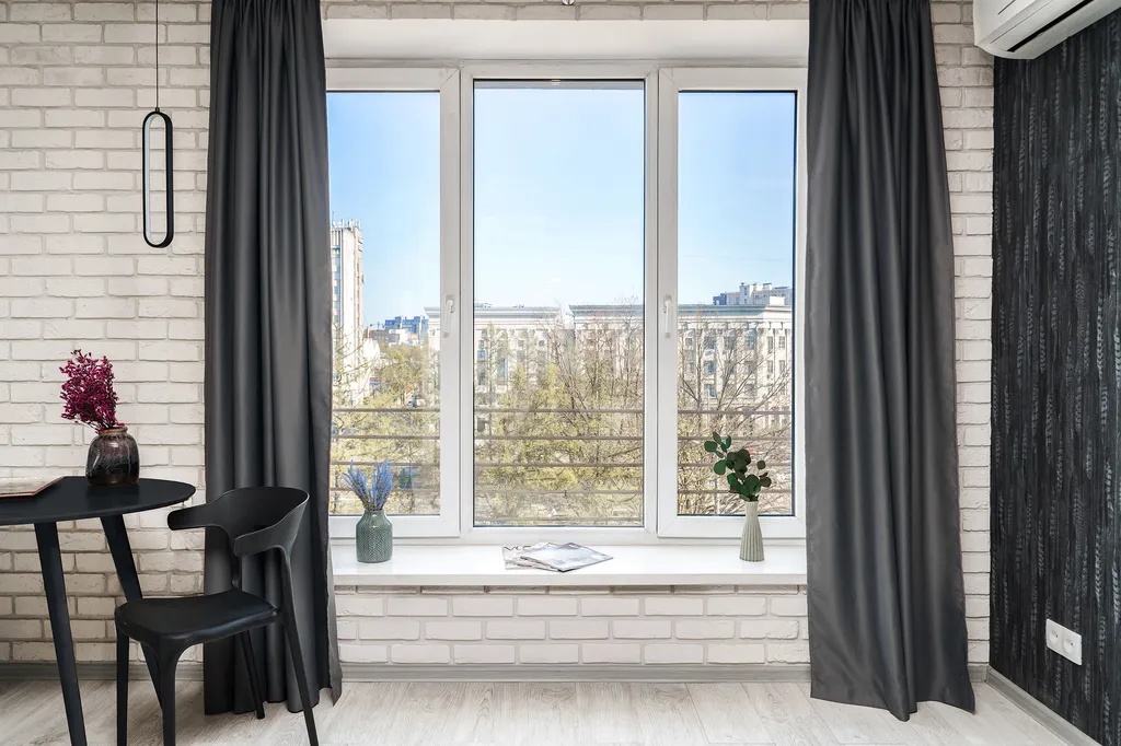 Квартира Квартира Студия в стиле Loft c панорамным видом — Нижний Новгород