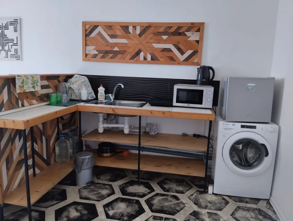 Студия 2 в стиле эко-лофт с видом на Волгу