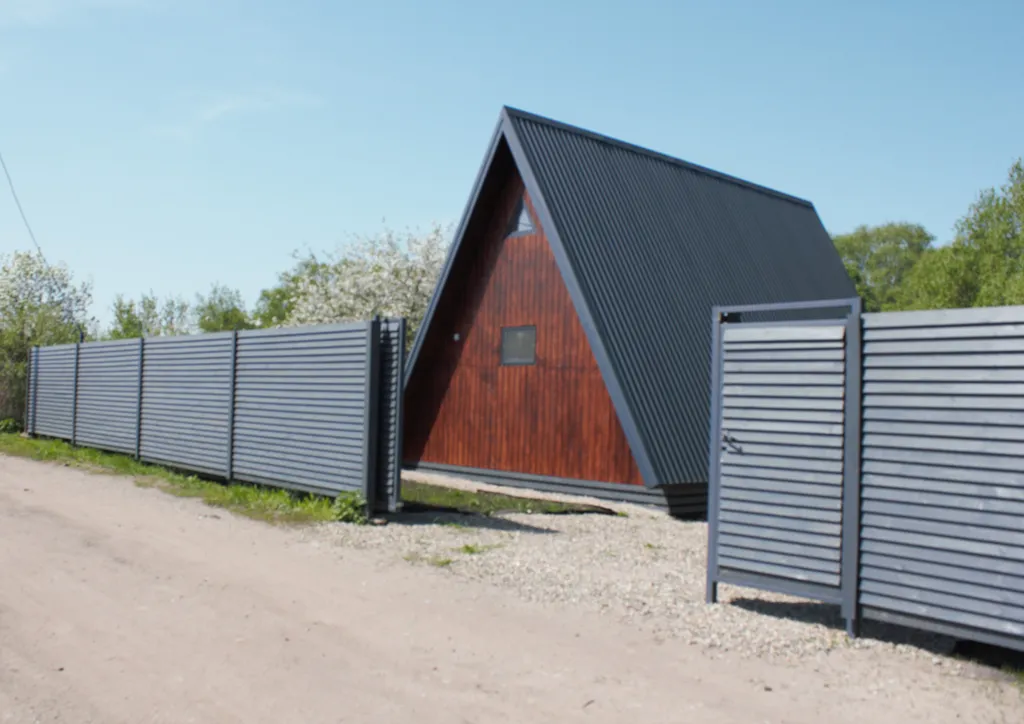 Уютный А-фpейм дом с бесплатной сауной