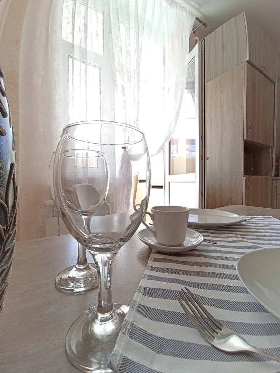 Светлая однушка рядом с диагностическим центром