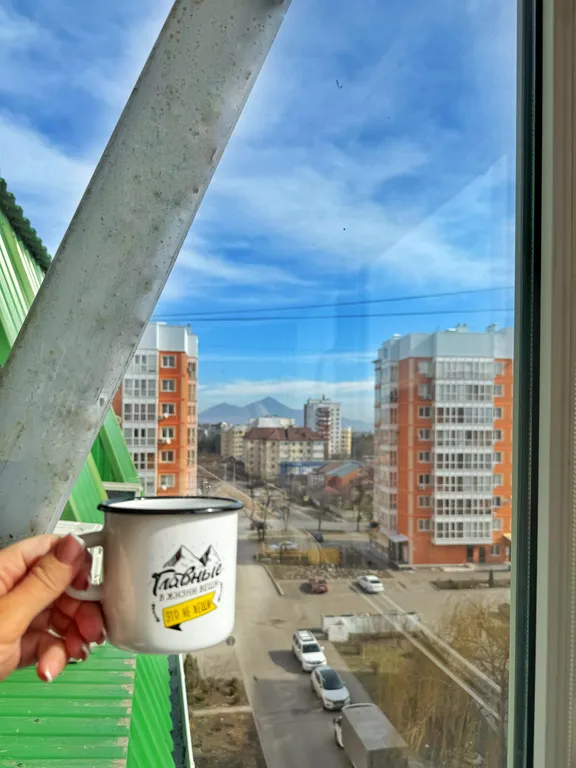 Квартира с видом на гору Бештау у входа в парк