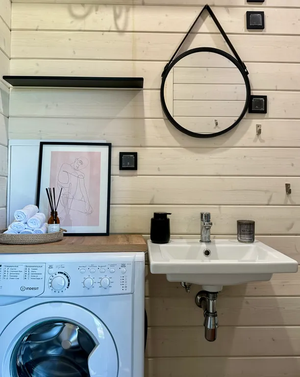 Коттедж Дом с панорамными окнами — Можайск