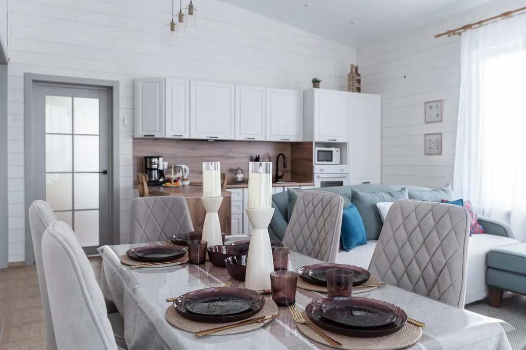 Коттедж Коттедж Наша дача шале для семьи с детьми — Манушкино